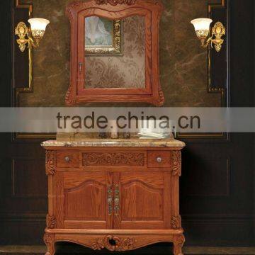 Countryside Style Bathroom Cabinet, Easy and Clean Easy Material Shower Cabinet