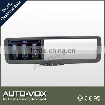 Car resever mirror GPS with DVR monitor kits