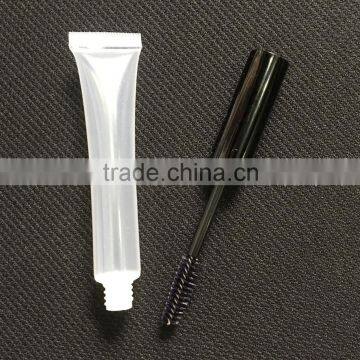 luxurious PE cosmetic plastic tube eyelash packaging