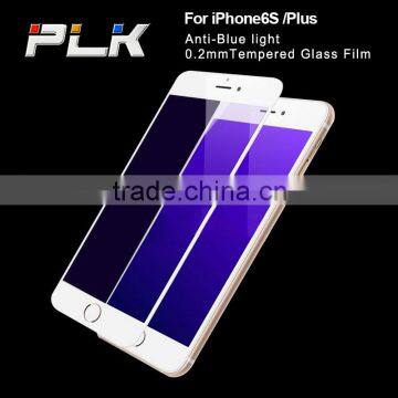 PULIKIN Manufactuer Anti Blue Light Tempered Glass Screen Protector For Iphone 6/6s Plus.