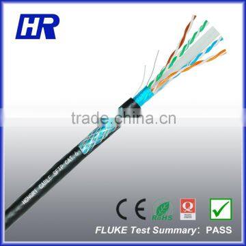 cat.6 sftp lan cable CCA PE Jacket Outdoor