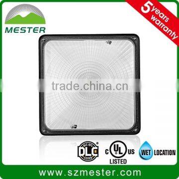 DLC UL 5800lm 120-277v 1-10v Dimming 70w Outdoor Garage Light Fixtures Led