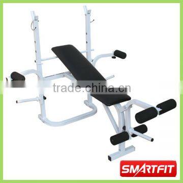 hot Weight Bench bench gym with leg extension and arm bar as seem on TV cheap factory gym equipments