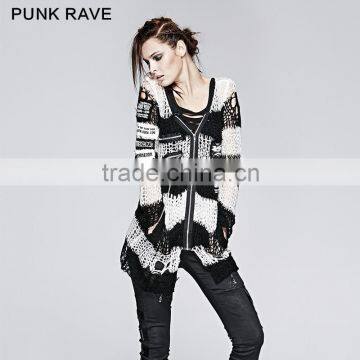 M-004 Beautiful Skull Print Female Cardigan for Evening Wear