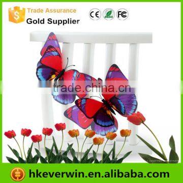 New design DIY Paper flying butterflies for wall decoration