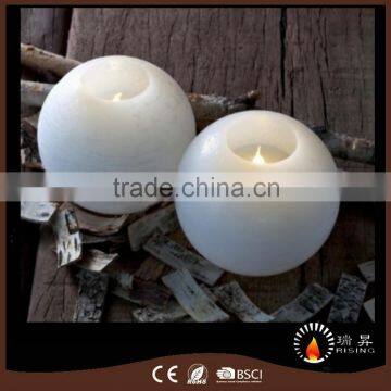 Christmas decorative ball shape candles