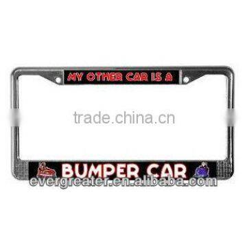 cusotmized USA EU car plate frame