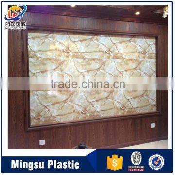 1220*2440*1.5mm PVC panels for wall decoration