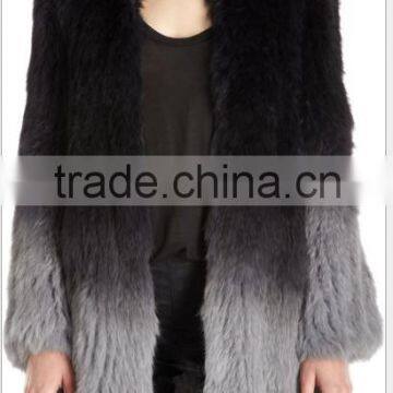 New Style Women Sexy Rabbit Fur Coat