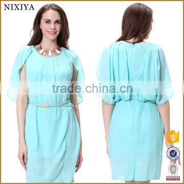 XX Size Women Casual Dress 2016 Cape Dresses Wholesale China