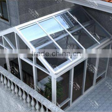 Aluminium Lowes Sunrooms Curved Glass Sunrooms Glass Sunroom photo-4