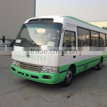 Best Price 6m 20 seats Dongfeng engine Coaster bus for sale
