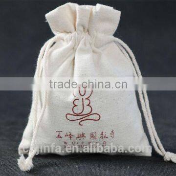 small cotton drawstring bags for promotion