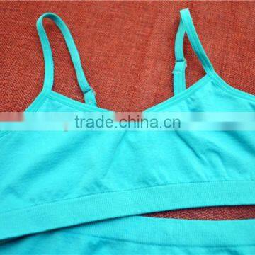 Hot Lingerie Seamless Girls Bra Corp Tops Underwear photo-2