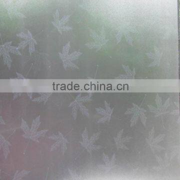 Decorative Color Self-Adhesive glass film/smart translucent window film 3K