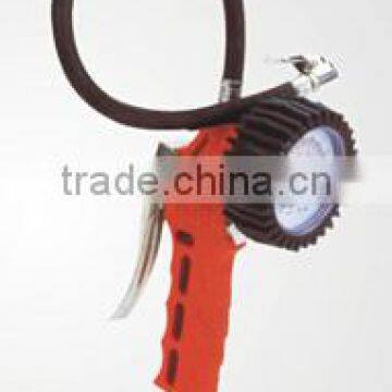 Tire Inflating Gun with tyre pressure gauge, tyre inflator