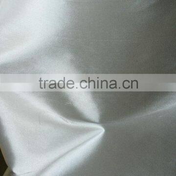 super white silk douppioni fabric for modern style home decorative