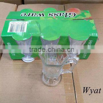 Cheap 100ml 3oz Glass Wine Cups With Handle photo-4