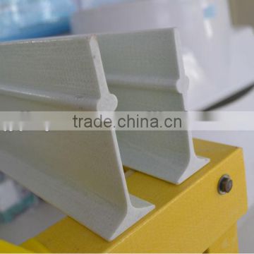 Anti-corrosion fiberglass beam for pig floor supports