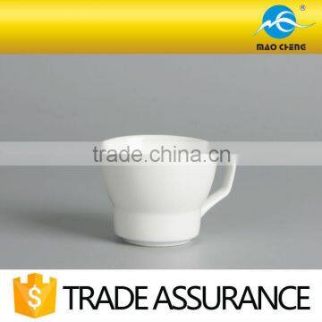 White Italian Porcelain Coffee Cup photo-2
