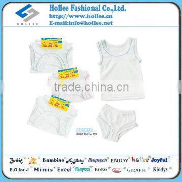 Hot sales cheap 100% cotton baby suit