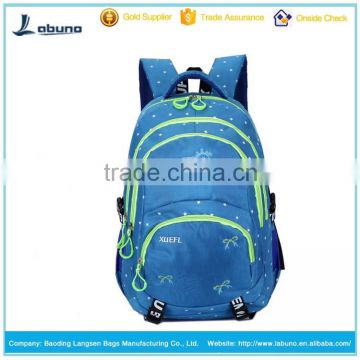 Fashion travel waterproof shockproof backpack for girls from China factory supplier