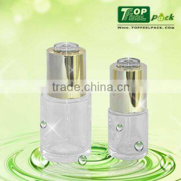 Clear Glass Dropper Bottle With PCTG Dropper