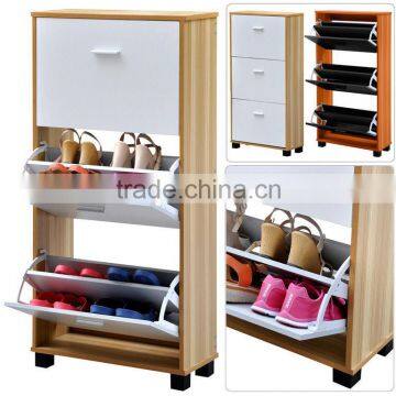 2015 hot sale modern wooden simple shoe rack designs , shoe cabinet ,shoe case for home use