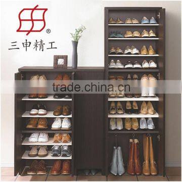 Home Furniture New design wooden closet shoe rack