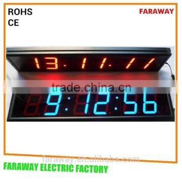 infrared remote Synchronized clock,subway clock, airport clock,multizone clock,office clock