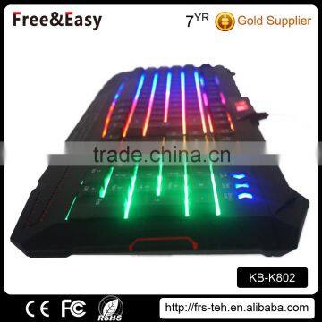 Factory Price USB 104 Keys RGB Backligth Computer Gaming Keyboard photo-5