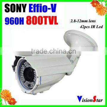 Vision Star Super HAD CCDII 800TVL New Sony Effio-V CXD4141GG+663 Surveillance Weatherproof Outdoor Using Bullet CCTV Camera photo-2