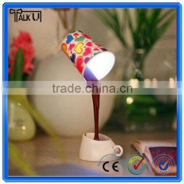 Christmas Gift Pour Coffee DIY LED Night Light/pour coffee cup light