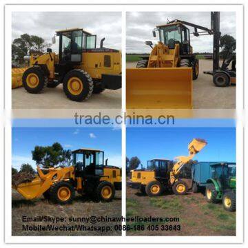 Hot sale 3 ton wheel loader ZL30 construction machinery farm machiney loader