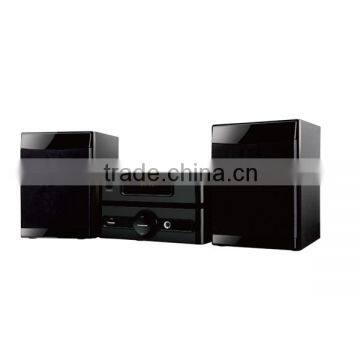 6W HI FI sound system&hi-fi music system with CD player,USB/Card reader/FM/karaoke/Aux in(LY-A016)