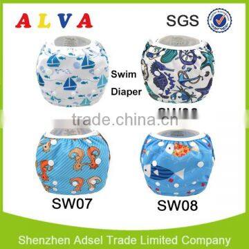 2015 Alva Reusable and Washable Baby Swimming Diaper Swim Diaper