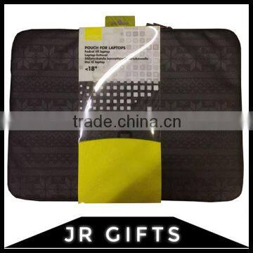 Fashion design Black Canvas notebook laptop bag