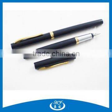 Hot Selling Cheap Metal Black Fountain Pen