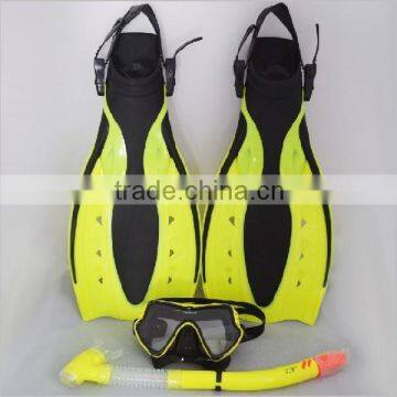 Diving set of equipment snorkeling gear professioal snorkel