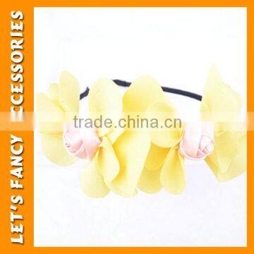 PGHD0323 Summer Fashion Ladies' Hair Bridal Artifical Flower Headband Wholesale photo-2