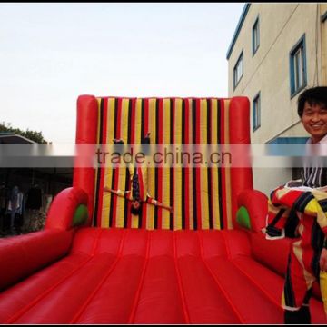 hot sale inflatable hook and loop suit wall games/ inflatable stick hook and loop wall                        
                                                Quality Choice