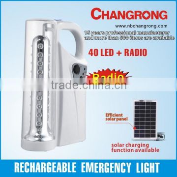 Rechargeable Emergency LED lantern with radio