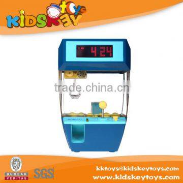 Hot selling toy crane game machine children's alarm clock kids play toys for 2015 new product