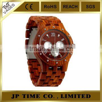 2016 hot wood watch manufacturer custom band watch