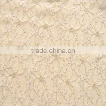 2053# Nylon rayon Lace fabric white lace fabric