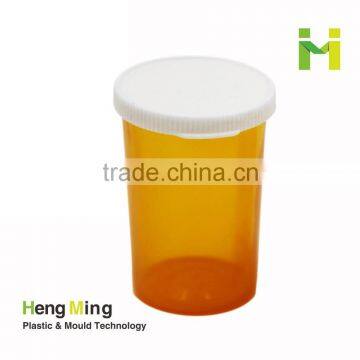 small snap cap vials pp plastic amber pill bottles