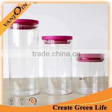 800ml/1000ml/1200ml Glass Containers With Lids