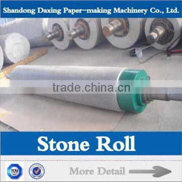 artificial stone press roll for paper machine