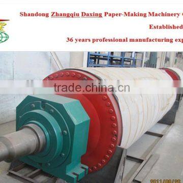 rubber roll paper making machine