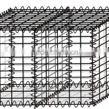 Hot dipped galvanized welded wire gabion container